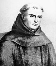 Oil painting of Father Junípero Serra from the 1700s. Photo via Wikimedia Commons / RNS Photo via Wikimedia Commons / RNS