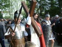 Religious procession on good Friday in Stuttgart-Bad Cannstatt, Germany. Via Wik