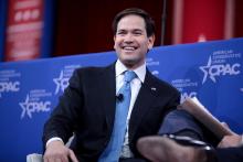 Marco Rubio speaking at CPAC 2015 in Washington, DC. Photo via Gage Skidmore / Wikimedia Commons / RNS Photo via Gage Skidmore / Wikimedia Commons / RNS