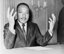 Dr. Martin Luther King, Jr., in 1964, World Telegram & Sun photo by Dick DeMarsico. / Wikimedia Commons World Telegram & Sun photo by Dick DeMarsico. / Wikimedia Commons