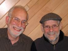 Phil Haslanger (l), and his friend Mike. Photo courtesy Phil Haslanger
