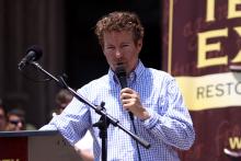 Rand Paul speaking to Tea Party Express supporters in Austin, Texas, in 2012. Photo via Gage Skidmore / Wikimedia Commons / RNS Photo via Gage Skidmore / Wikimedia Commons / RNS
