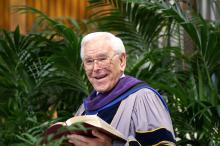 Robert Schuller, founder of the Crystal Cathedral. Photo courtesy of Hour of Power ministries / RNS Photo courtesy of Hour of Power ministries / RNS
