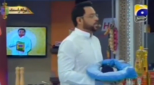 A show in Pakistan is giving away babies. Screenshot of news story from The Guar