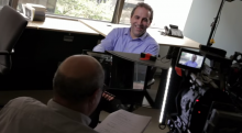 A subject in 'Merchants of Doubt' sits for an interview. From the film trailer. A subject in 'Merchants of Doubt' sits for an interview. From the film trailer.