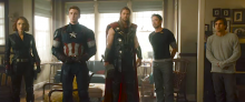Screenshot from 'Avengers: Age of Ultron' trailer. Screenshot from 'Avengers: Age of Ultron' trailer.