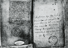 The manuscript of "De Imitatione Christi." Koninklijke Bibliotheek, Brussel. The manuscript of "De Imitatione Christi." Koninklijke Bibliotheek, Brussel.