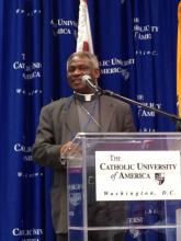 Ghana’s Cardinal Peter Turkson. Photo by Dawn Araujo / Sojourners