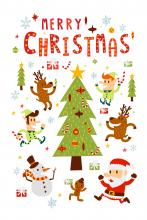 A Christmas card. Monkik / Shutterstock Monkik / Shutterstock