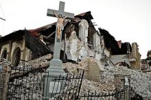 Port-au-Prince church post-earthquake. Photo by Colin Crowley via Wylio http://w