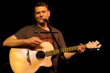 Jason Harrod in concert, Raleigh NC 2010. Image via the artist. Jason Harrod in concert, Raleigh NC 2010. Image via the artist.