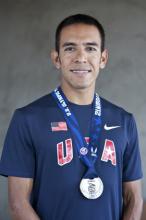 U.S. Olympic runner Leo Manzano. Photo via LeoManzano.com. U.S. Olympic runner Leo Manzano. Photo via LeoManzano.com.