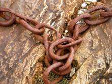 Chains, Malin Head, Co. Donegal. Photo by Cathleen Falsani. Chains, Malin Head, Co. Donegal. Photo by Cathleen Falsani.