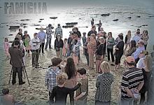"Mi Famiglia." The author's family gathered for her son's baptism in Laguna Beach, Calif. "Mi Famiglia." The author's family gathered for her son's baptism.