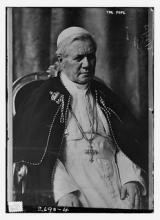 Pope Pius X image via Library of Congress / Flickr