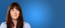 Young girl with annoyed expression, Aaron Amat / Shutterstock.com