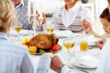 Photo: Family holiday meal, © Pressmaster / Shutterstock.com Photo: Family holiday meal, © Pressmaster / Shutterstock.com