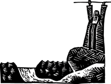 Illustration of Moses parting the Red Sea, Ron and Joe / Shutterstock.com