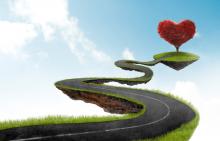 Lent as the road toward love. Image courtesy Giordano Aita/shutterstock.com Lent as the road toward love. Image courtesy Giordano Aita/shutterstock.com