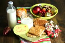 Cookies and milk left for Santa. Photo courtesy Shutterstock / via RNS