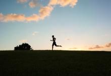 Silhouette of young man running, KieferPix / Shutterstock.com Silhouette of young man running, KieferPix / Shutterstock.com