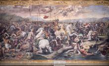 Tapestry, 'Battle of Constantine.' Image courtesy Aleks49/shutterstock.com