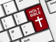 Faith online. Image courtesy Oakozhan/shutterstock.com