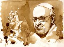 Pope Francis portrait, DeepGreen / Shutterstock.com Pope Francis portrait, DeepGreen / Shutterstock.com