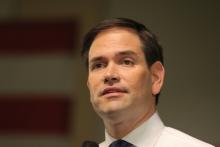 Marco Rubio in Iowa. Marco Rubio in Iowa.