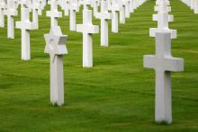 Interfaith grave markers, cofkocof, Shutterstock.com