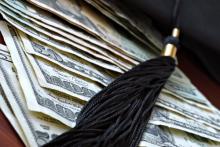 Student loan debt illustration, Marie C Fields / Shutterstock.com