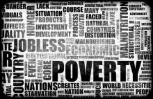 Poverty background, kentoh / Shutterstock.com
