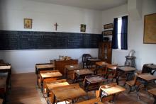 (Catholic classroom photo by Shutterstock.com) (Catholic classroom photo by Shutterstock.com)