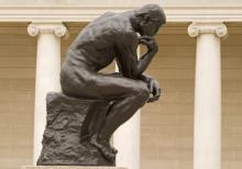 Rodin's thinker, Rafael Ramirez Lee / Shutterstock.com Rodin's thinker, Rafael Ramirez Lee / Shutterstock.com