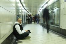 Young man in subway photo, PashOK / Shutterstock.com