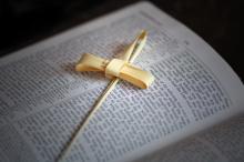 Palm Cross on Bible, Cheryl Casey/Shutterstock.com Palm Cross on Bible, Cheryl Casey/Shutterstock.com