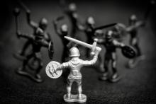 Toy battle, B Calkins / Shutterstock.com Toy battle, B Calkins / Shutterstock.com