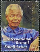 South African stamp of Nelson Mandela. Photo courtesy Neftali/shutterstock.com South African stamp of Nelson Mandela. Photo courtesy Neftali/shutterstock.com