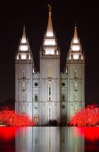 Mormon Temple in Salt Lake City Mormon Temple in Salt Lake City