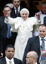Pope Benedict XVI. RNS photo courtesy Gregory A. Shemitz. Pope Benedict XVI. RNS photo courtesy Gregory A. Shemitz.