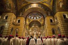 Mass on June 10 at Cathedral Basilica of St. Louis. Photo via Lisa Johnston / St. Louis Review / Catholic News Service / RNS Photo via Lisa Johnston / St. Louis Review / Catholic News Service / RNS