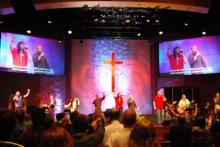 Christ Fellowship in McKinney, Texas, offers a Facebook page, online sermons, and live chats . Photo via Christ Fellowship/RNS.