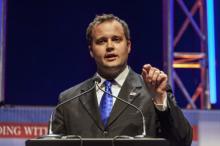 Josh Duggar. Photo via REUTERS / Brian Frank / RNS Photo via REUTERS / Brian Frank / RNS