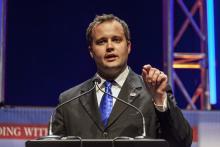 Josh Duggar, formerly executive director of the Family Research Council Action. Image via RNS. Josh Duggar, formerly executive director of the Family Research Council Action.
