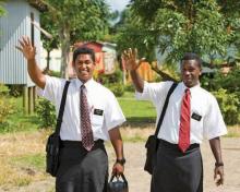 Mormon missionaries