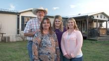 The Wylie family from Rio Vista, Texas. Photo courtesy of ©2015 CBS Broadcasting Inc / RNS Photo courtesy of ©2015 CBS Broadcasting Inc / RNS