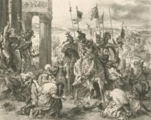 “Entre des croiss Constantinople,” by Eugene Delacroix, circa 1885-1889. Photo courtesy New York Public Library / RNS Photo courtesy New York Public Library / RNS