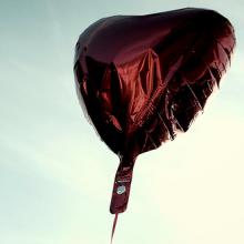Red heart balloon. Image via Wylio, http://bit.ly/yctzSw. Red heart balloon. Image via Wylio, http://bit.ly/yctzSw.