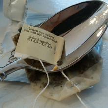 "If you don't believe..." Tea bag image via http://www.wylio.com/credits/Flickr/