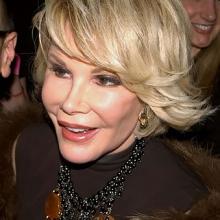 Joan Rivers in 2010. Photo courtesy David Shankbone/Wikimedia Commons.